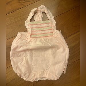 Janie and Jack light pink bubble size 6-12m